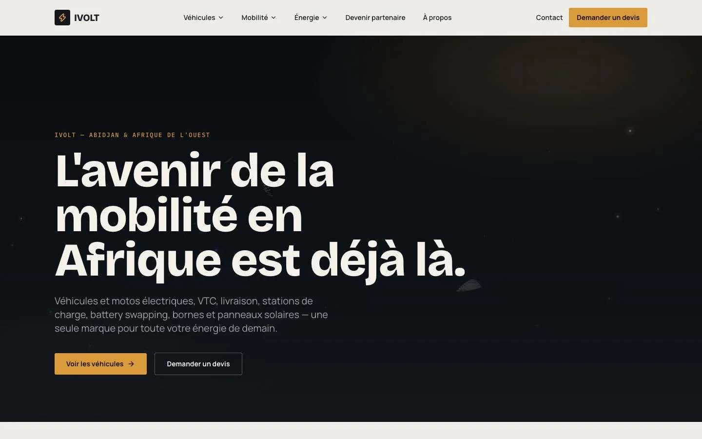 Interface de IVOLT